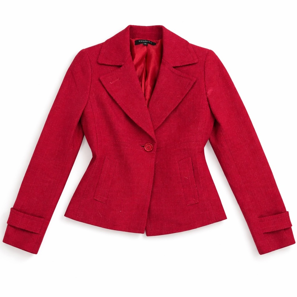 Talbots Vibrant Red Women's Blazer
